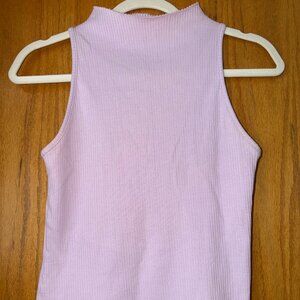 Anthropologie High Neck Tank Top